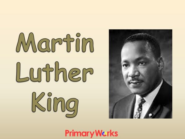 martin luther king biography ks2