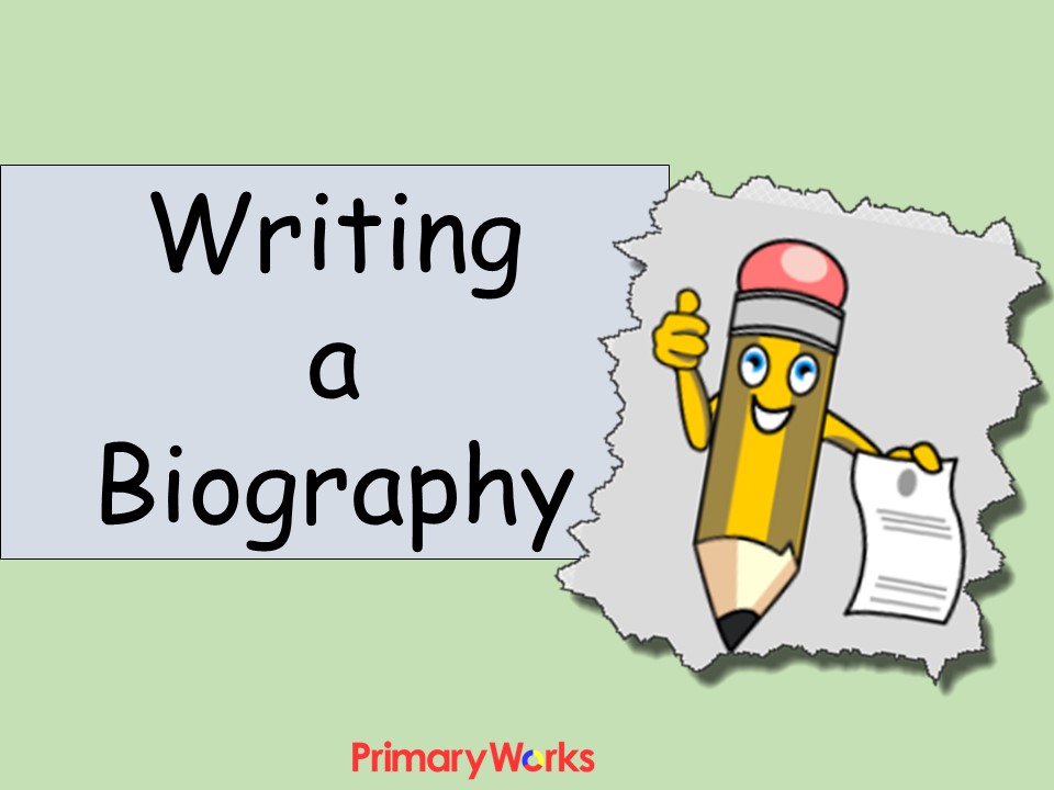 how to write a biography for students ppt